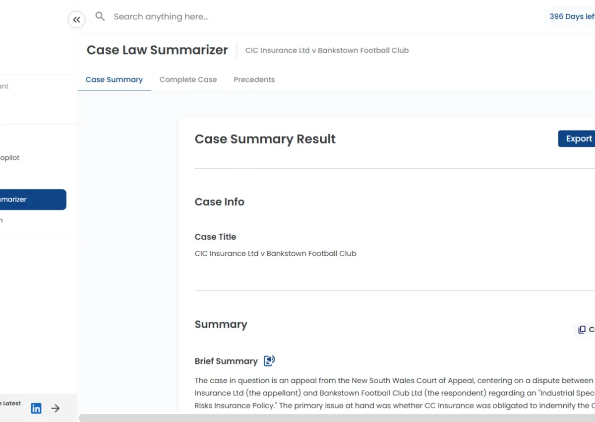 Case Law Summarizer