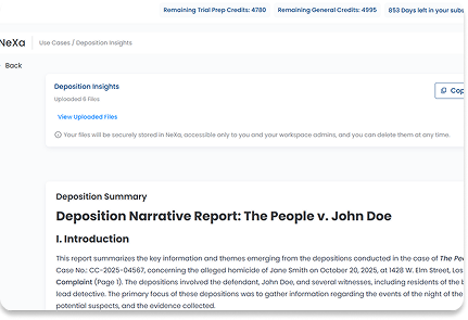 Automated Contract Review & Analysis