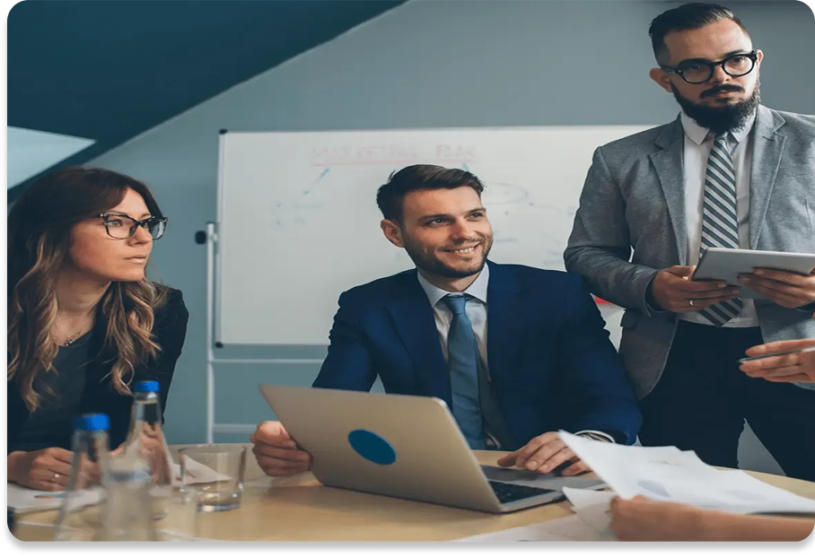 Legal team collaborating